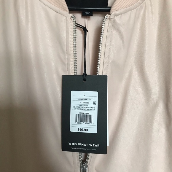 Light pink Bomber jacket - Picture 3 of 3